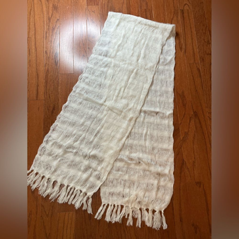 Soft Surroundings Shadow Stripe Scarf
